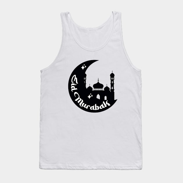 Eid Mubarak - Mosque Design for Muslims Tank Top by TheDesignStore